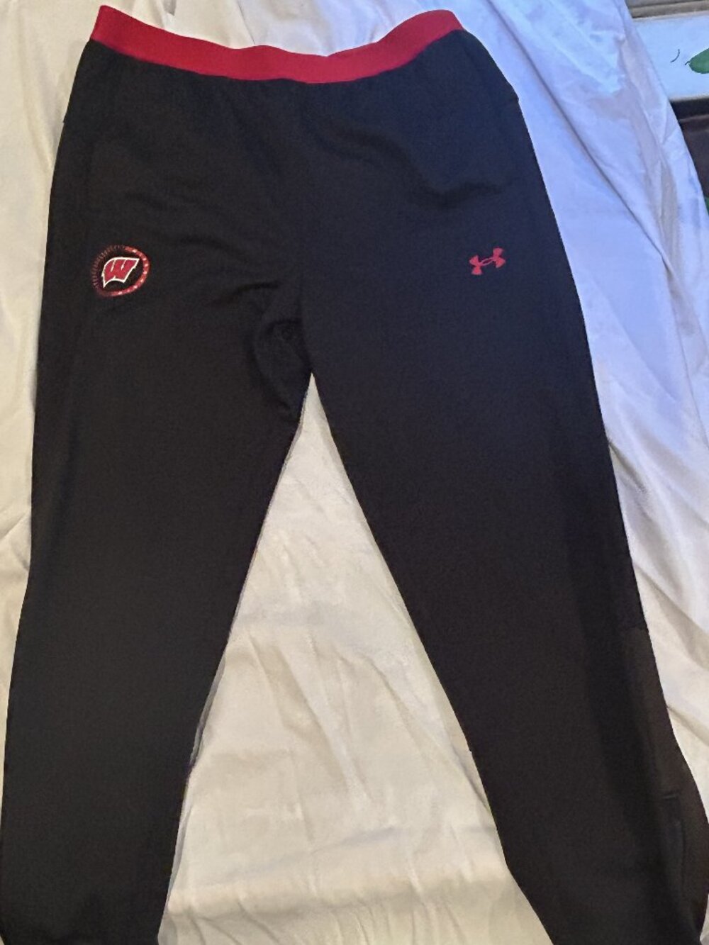 Under Armour Wisconsin Badgers Team Issued Travel Pants